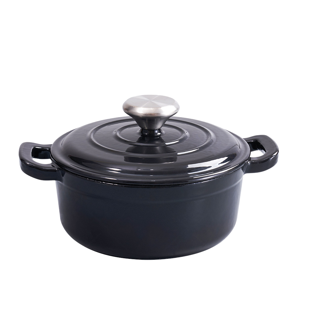 Camp Dutch Oven Cast - Kookpot van gietijzer met modern design,