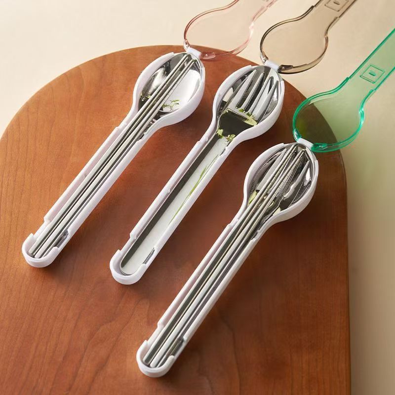 Camping Cooking Knife - Draagbare bestekset met opbergdoos Camping Reizen