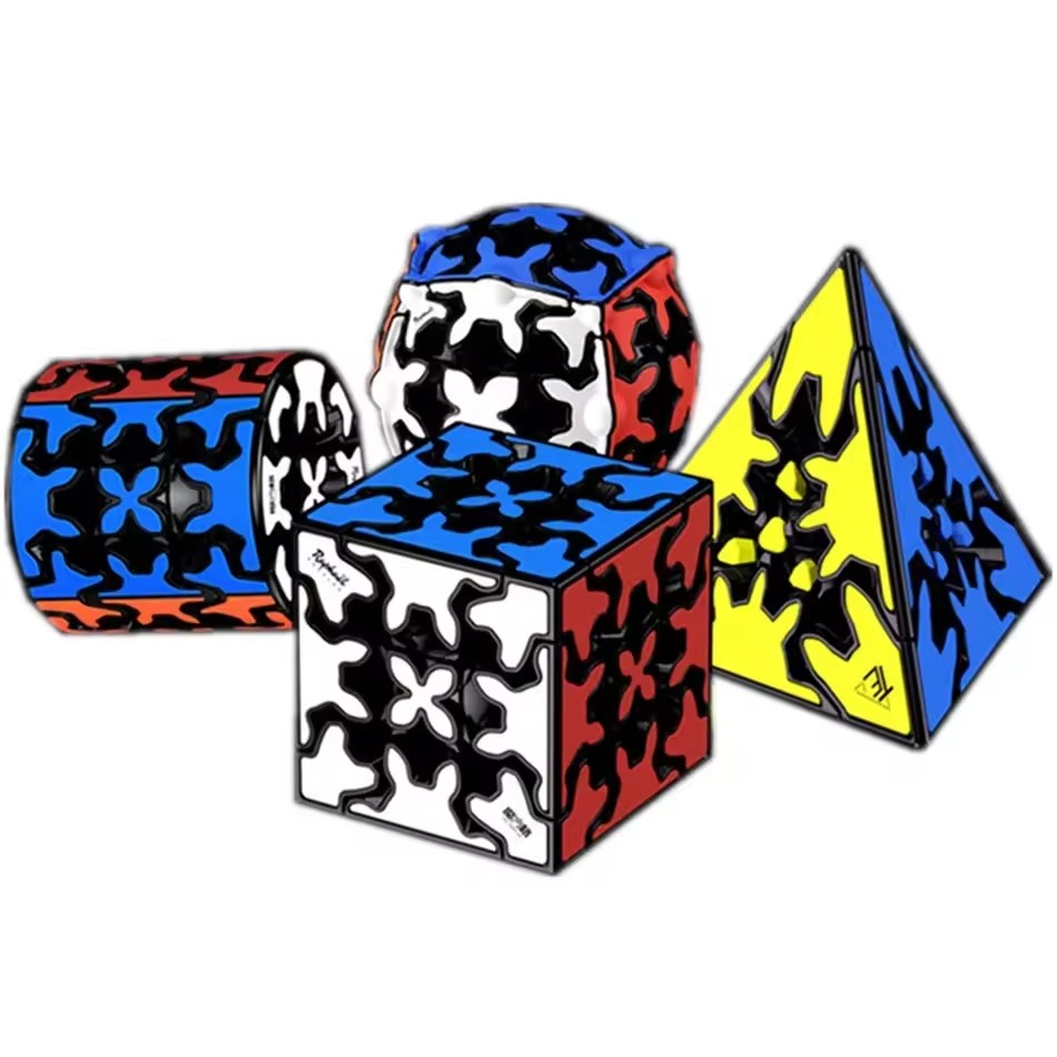 Fire Starter Cube - QiYi Gear Cube 3x3x3 Piramide Cilindrische