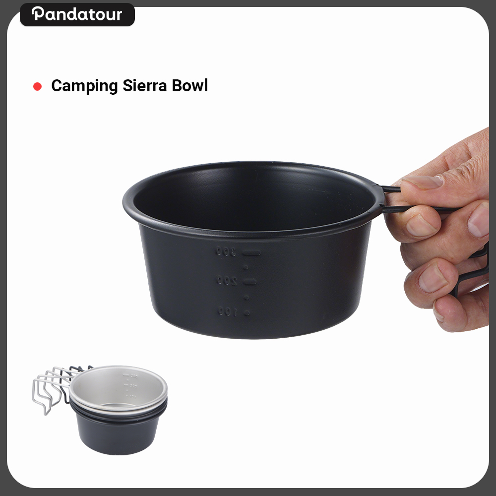Camping Cooking Bowl - Pandatour Outdoor Camping Sierra Bowl met