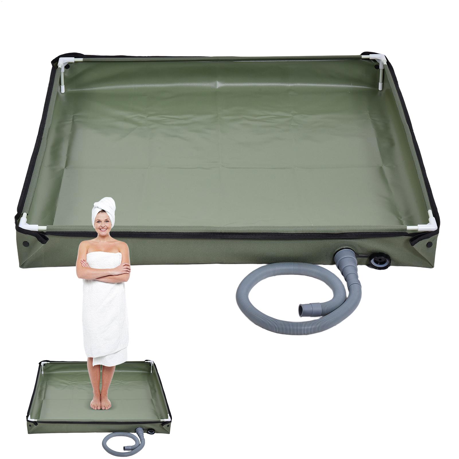 Camping Cooking Griddle - Camping Douchetent Vloerbasis Buitentent Douchebak Opvouwbare