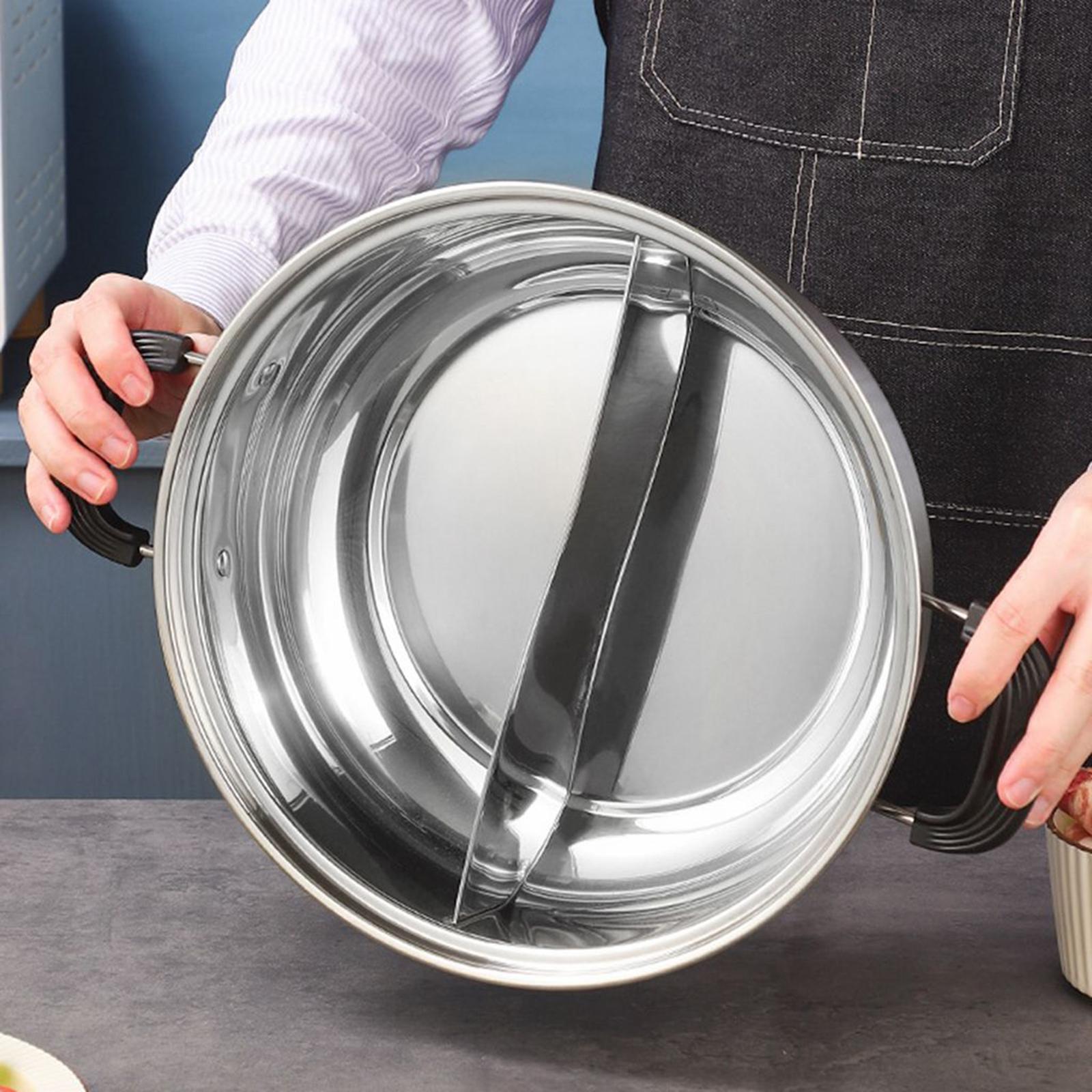 Camping Cooking Pot - Hotpot met verdeler, kookpot met deksel,