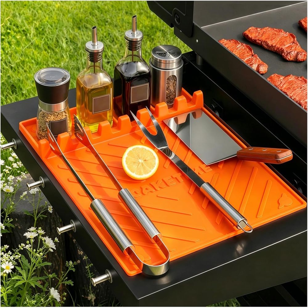 Camping Cooking Griddle - Siliconen grillmatten of accessoires voor grillplaten