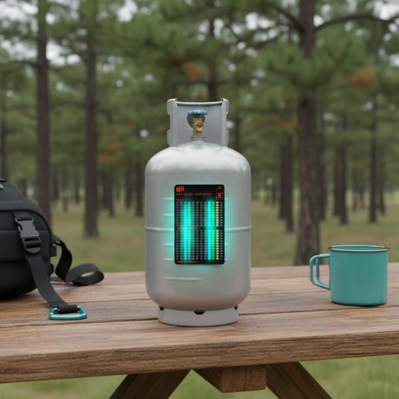 Camping Cooking Jet - Gastankniveau-indicator Magnetische propaan-butaan LPG-brandstofmeter Herbruikbaar voor