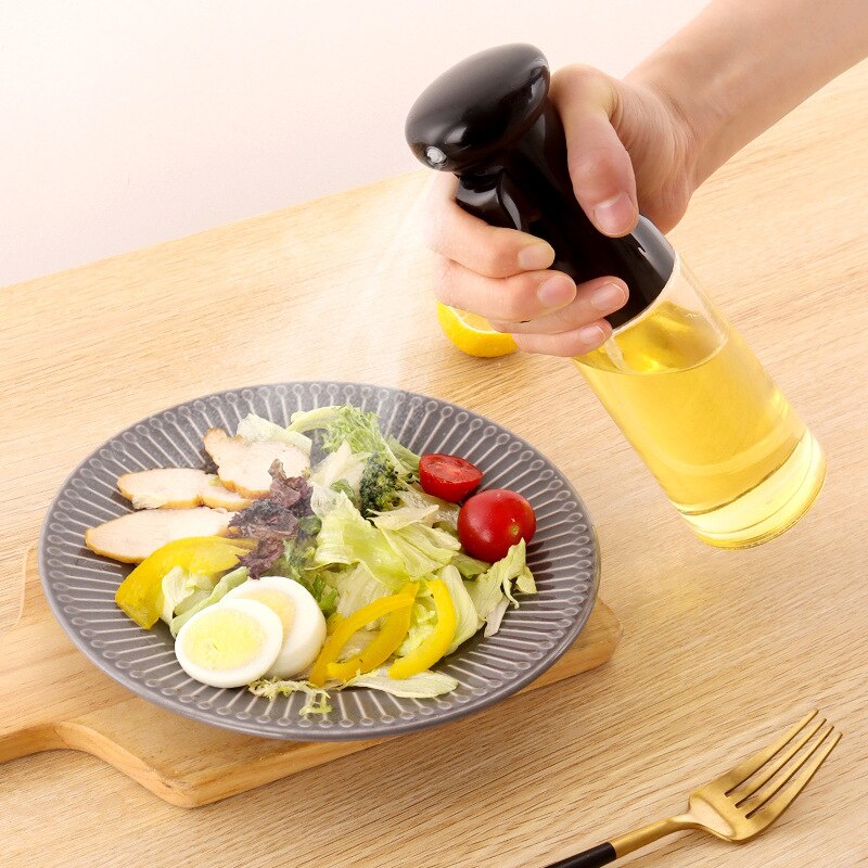 Camping Cooking Kitchen Set - Oliespuitfles Verstoven Oliespuitfles Pers Open En