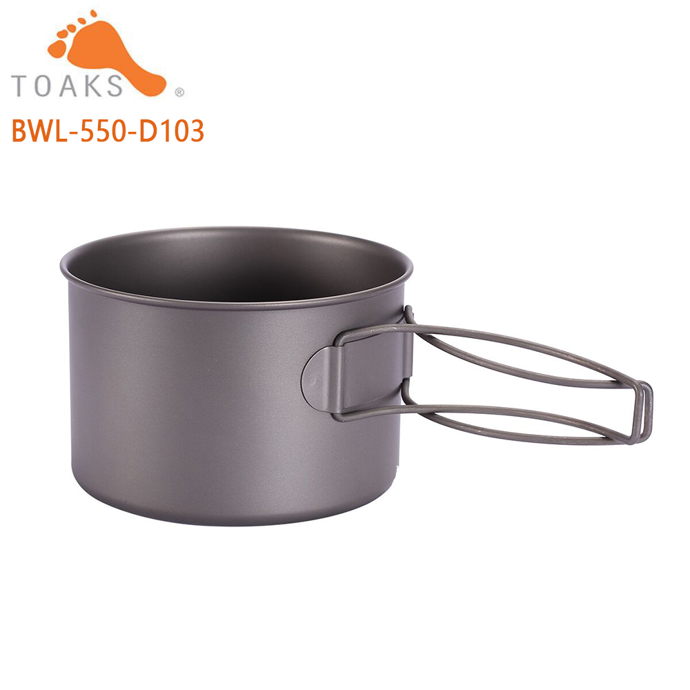 Toaks BWL-550 Camping Titanium - Camping Cooking Bowl recensie en prijs