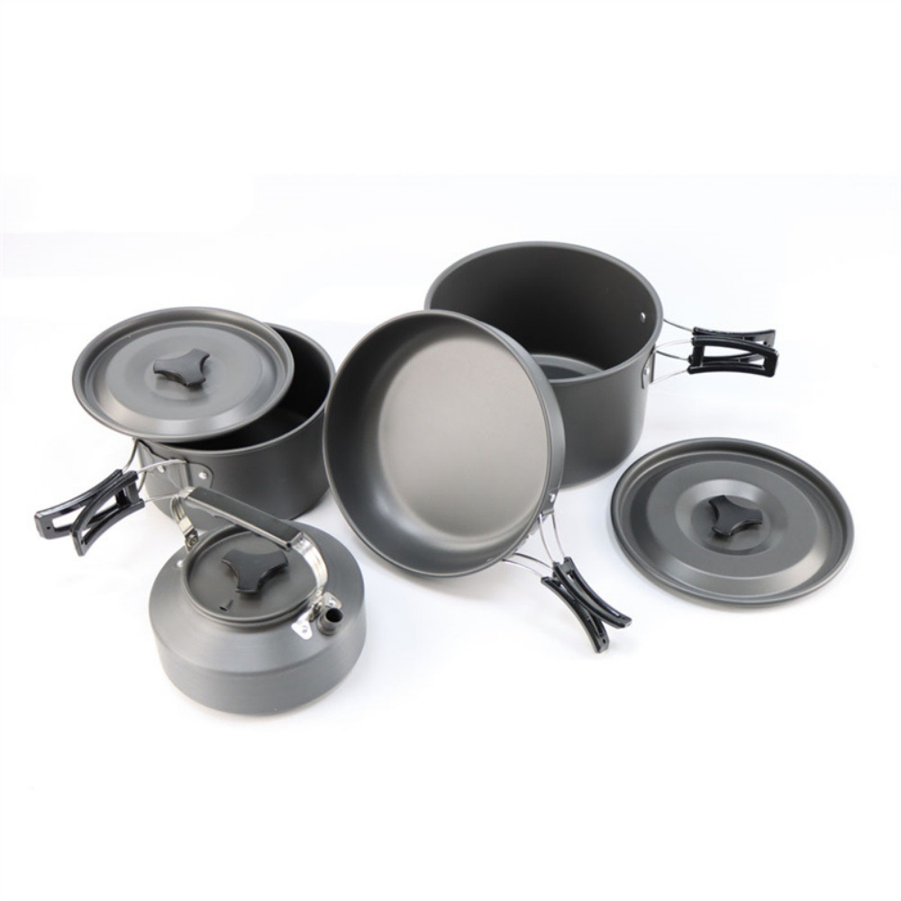 Lichtgewicht aluminiumlegering - Camping Cooking Pot Large recensie en prijs