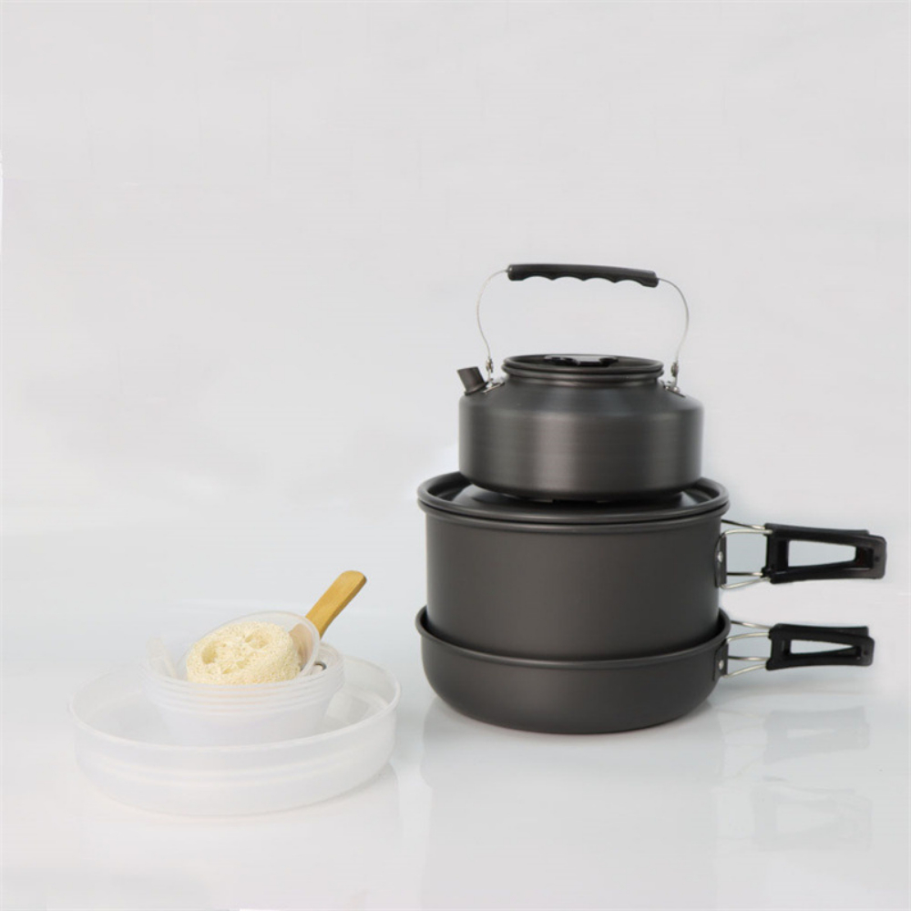 Lichtgewicht aluminiumlegering - Camping Cooking Pot Large recensie en prijs