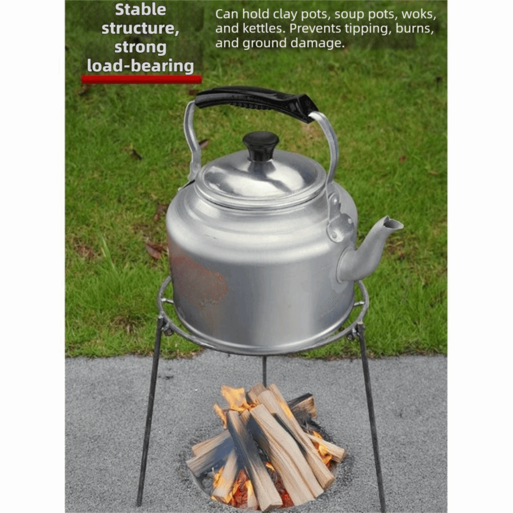 Opvouwbaar campingkampvuurstat - Campfire Cooking recensie en prijs