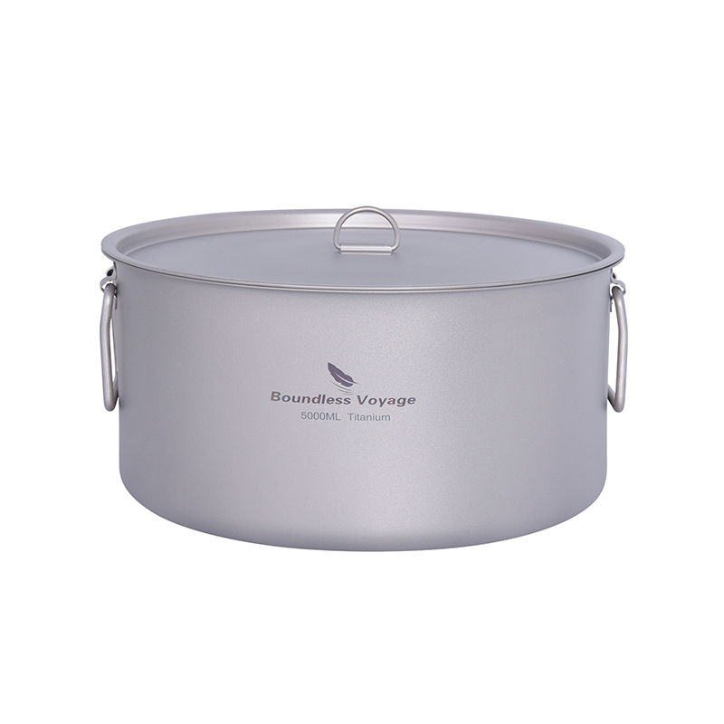 Grenzeloze Reis Titanium Pot 5 - Camping Cooking Pot Large recensie en prijs
