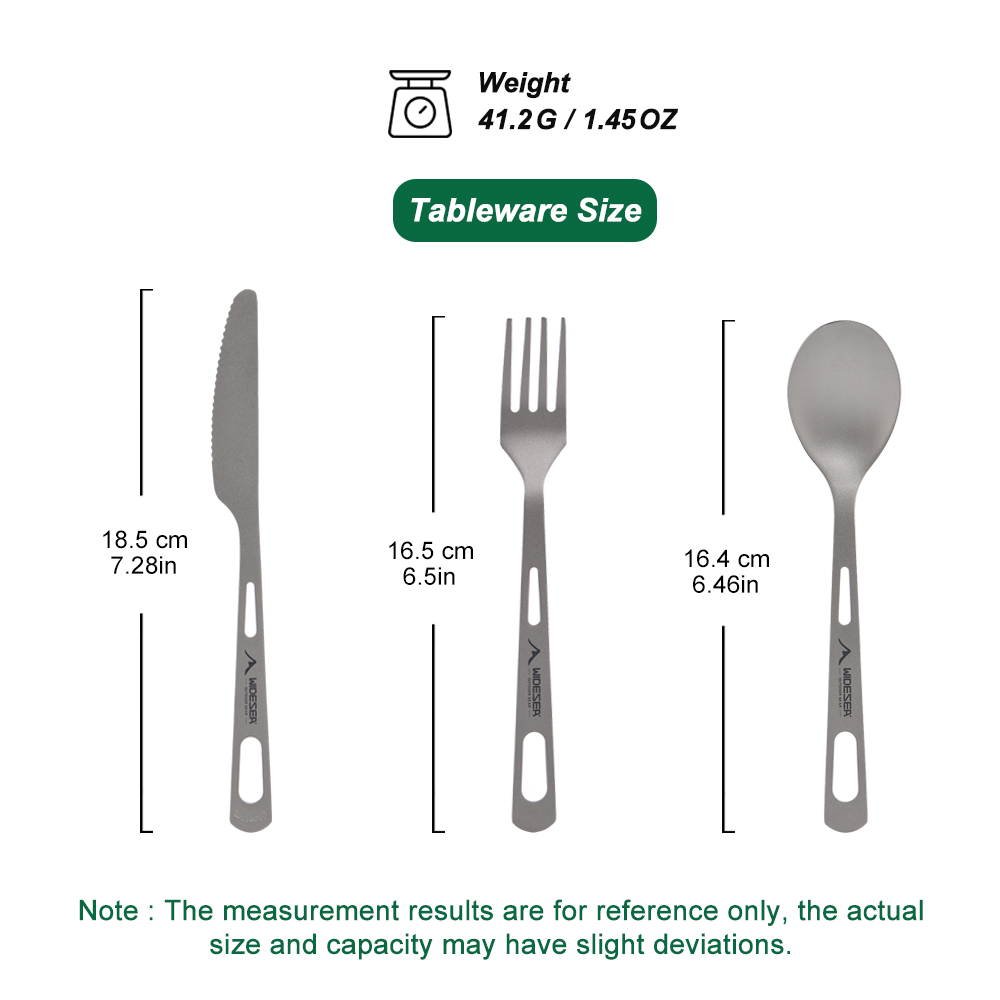 Widesea Camping Kookset Spork  - Camping Cooking Kitchen Set recensie en prijs
