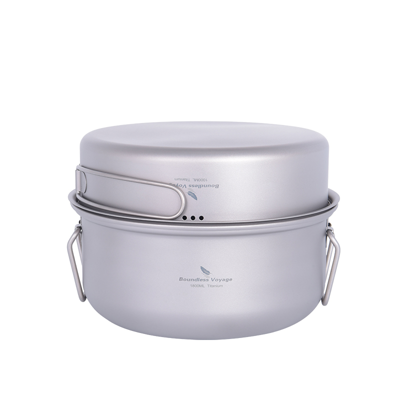 Boundless Voyage Titanium Stea - Camping Cooking Pot recensie en prijs