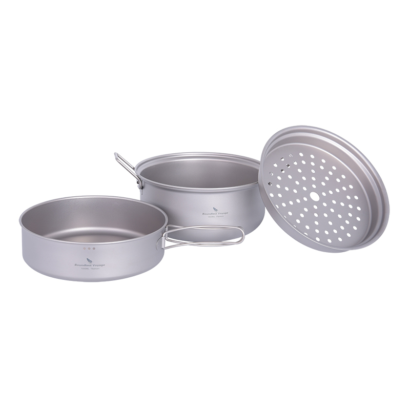Boundless Voyage Titanium Stea - Camping Cooking Pot recensie en prijs