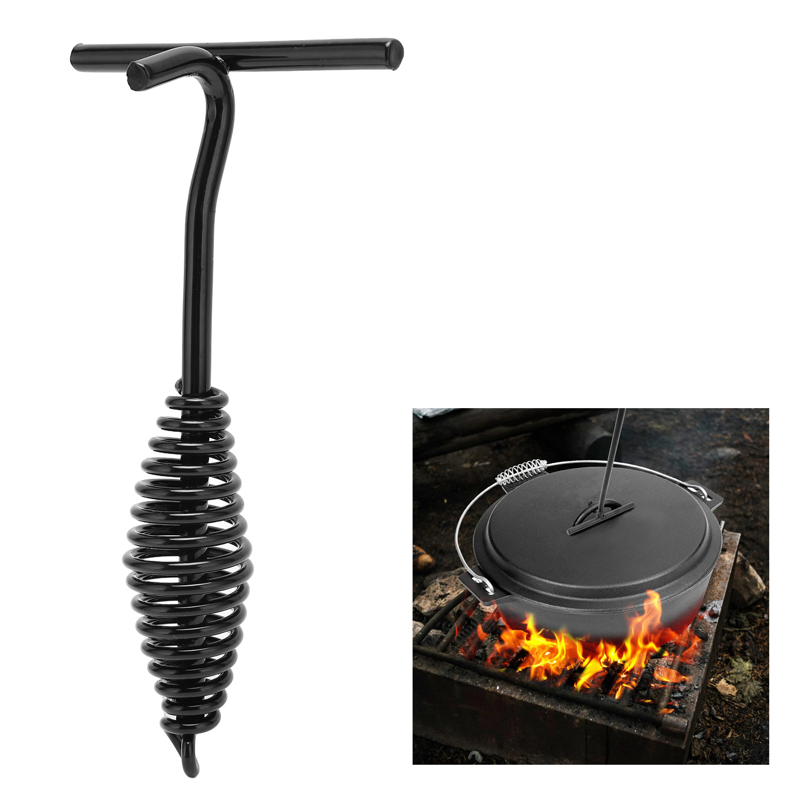 19,5 cm Dutch Oven Deksel Lift - Camp Dutch Oven Cast recensie en prijs
