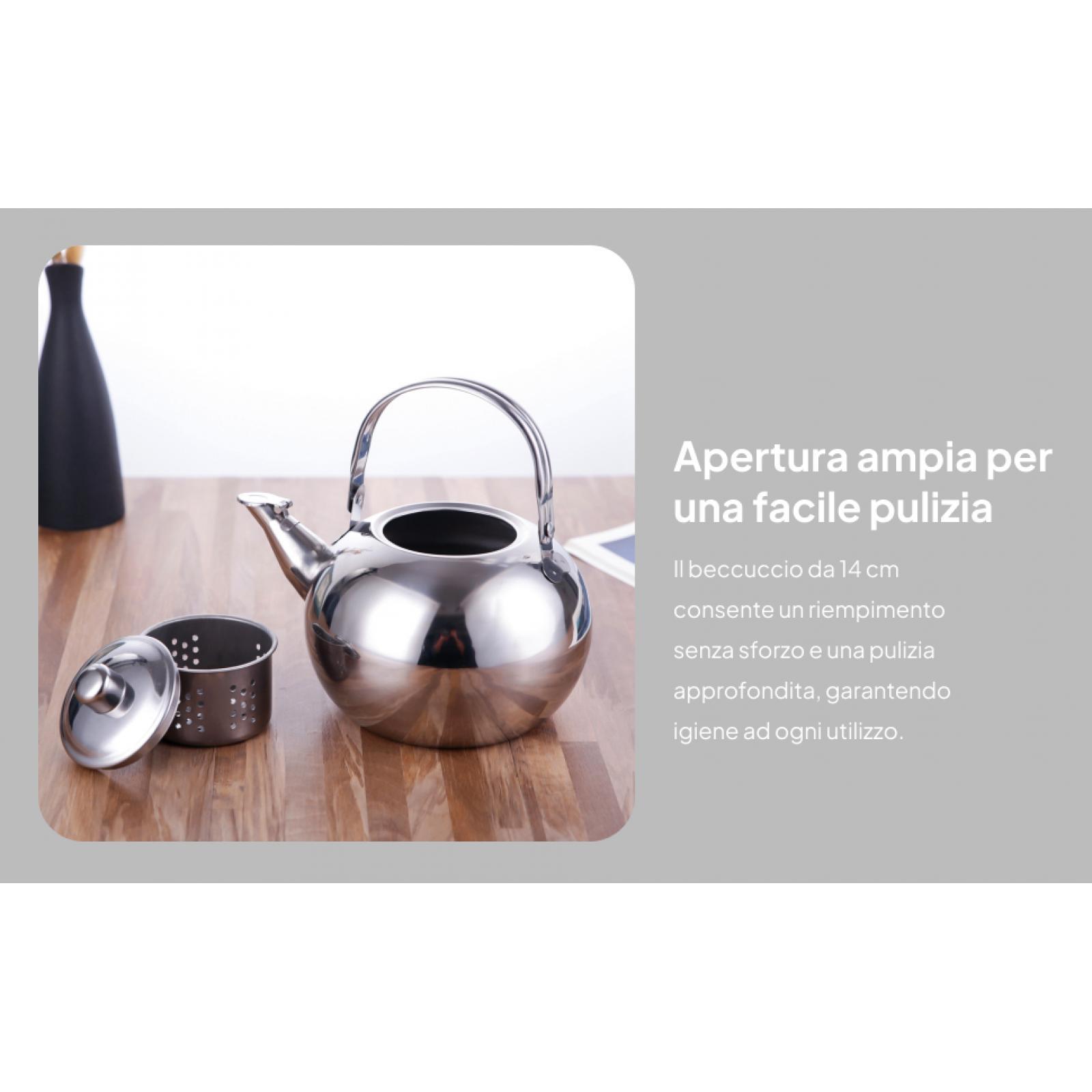 Roestvrijstalen theepot met an - Camping Cooking Pot Large recensie en prijs