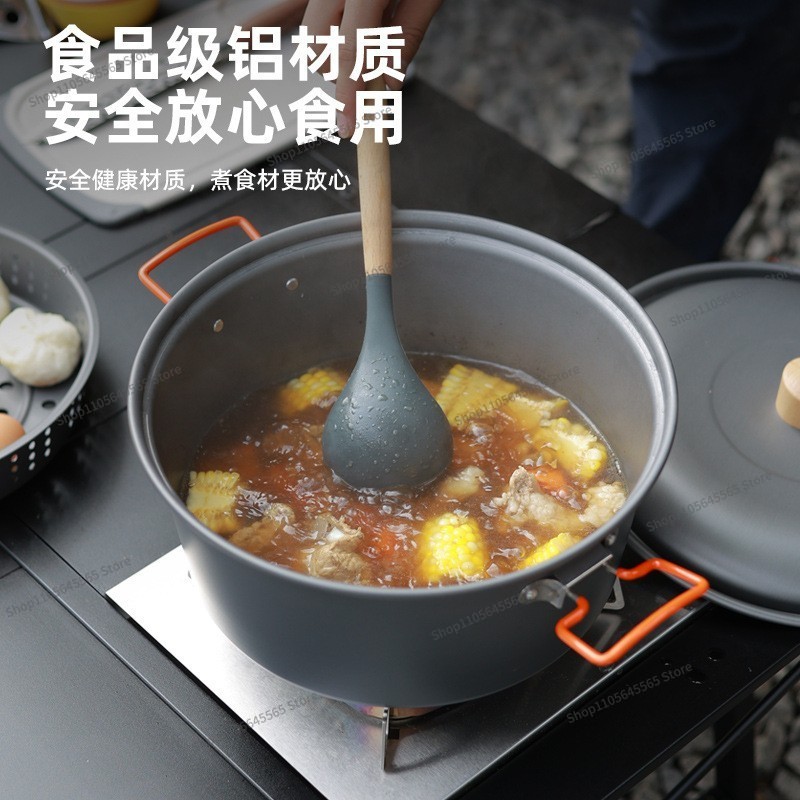 Voor buitenkookpot 7,5L grote  - Camping Cooking Pot Large recensie en prijs