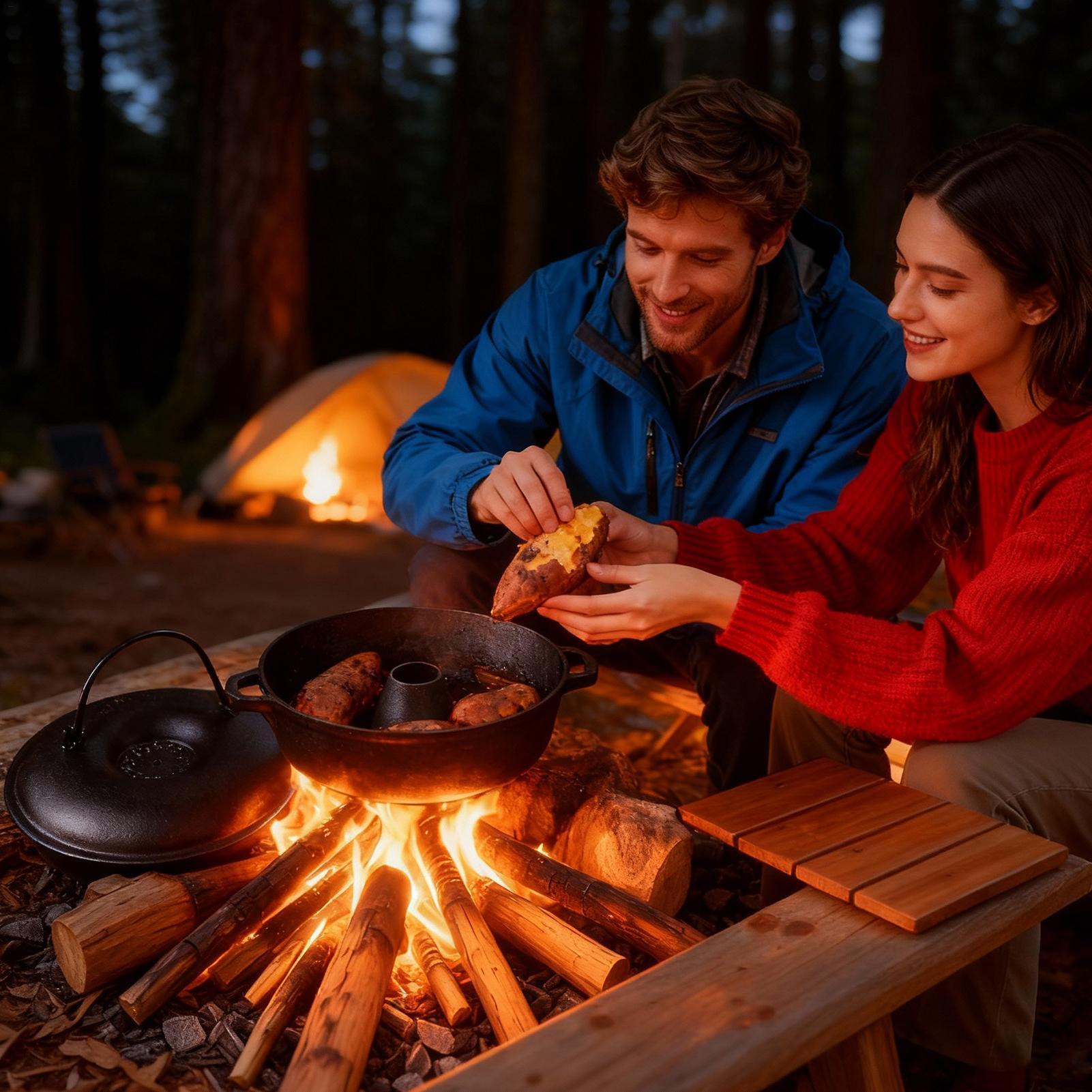 Gietijzeren ketel voor koken,  - Camp Dutch Oven Cast recensie en prijs