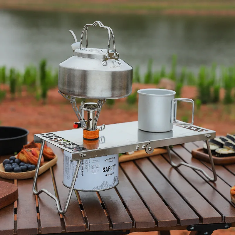 Outdoor draagbare mini-theetaf - Camping Cooking Griddle recensie en prijs