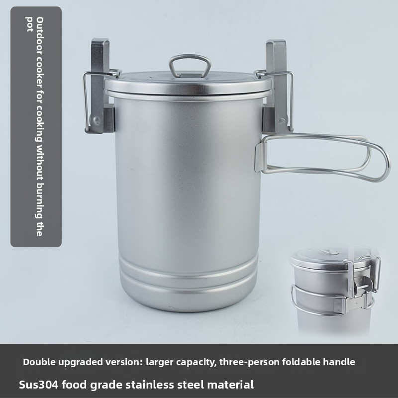 Multifunctionele campingrijstk - Camping Cooking Pot recensie en prijs