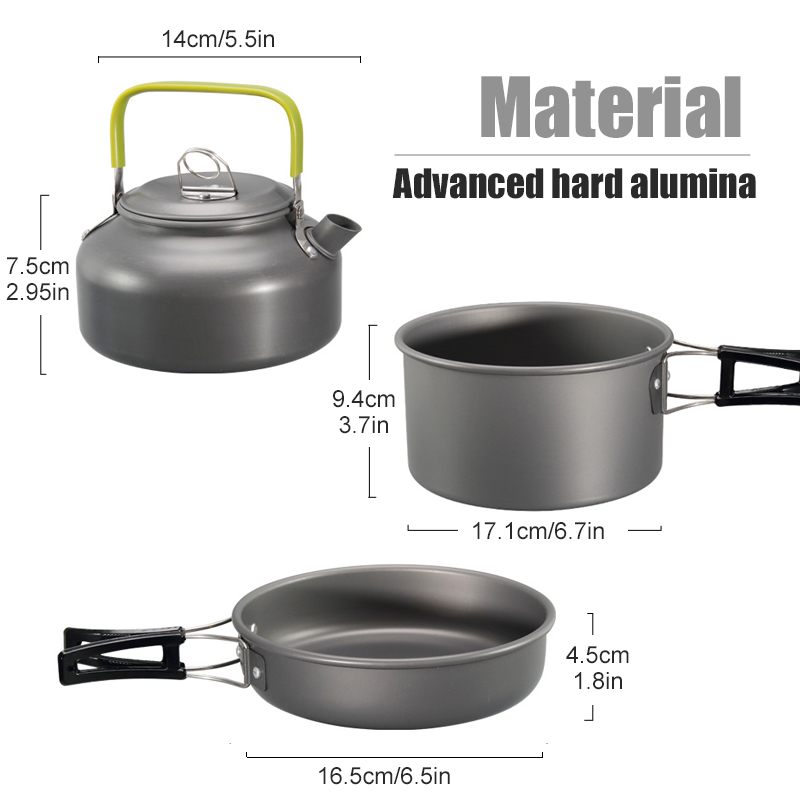 WESTTUNE Camping Kookgerei Kit - Camping Cooking Kitchen Set recensie en prijs