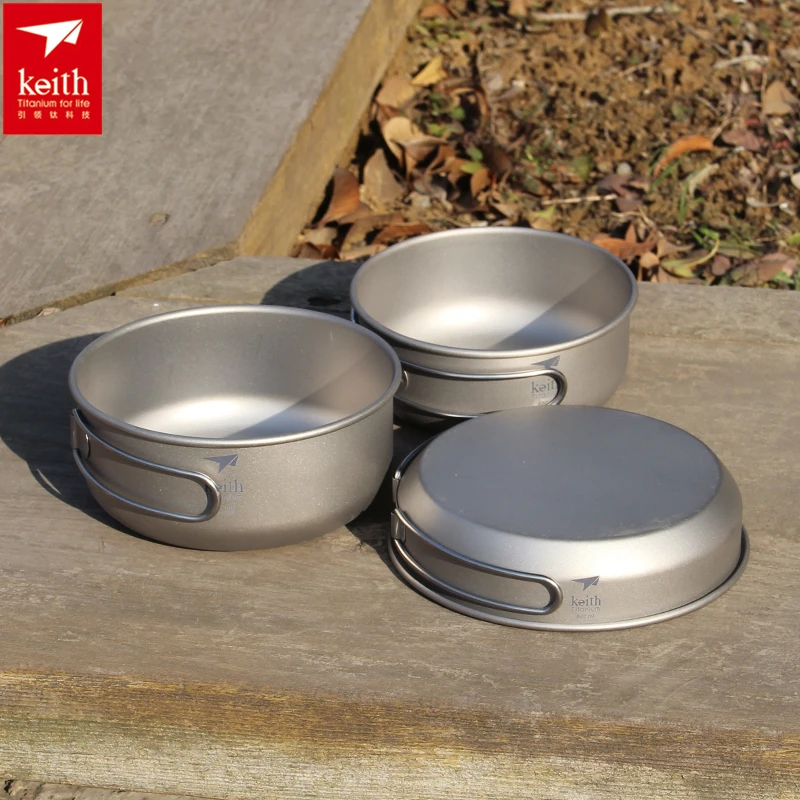 Keith 3PCS Titanium Kookgerei  - Camping Cooking Griddle recensie en prijs