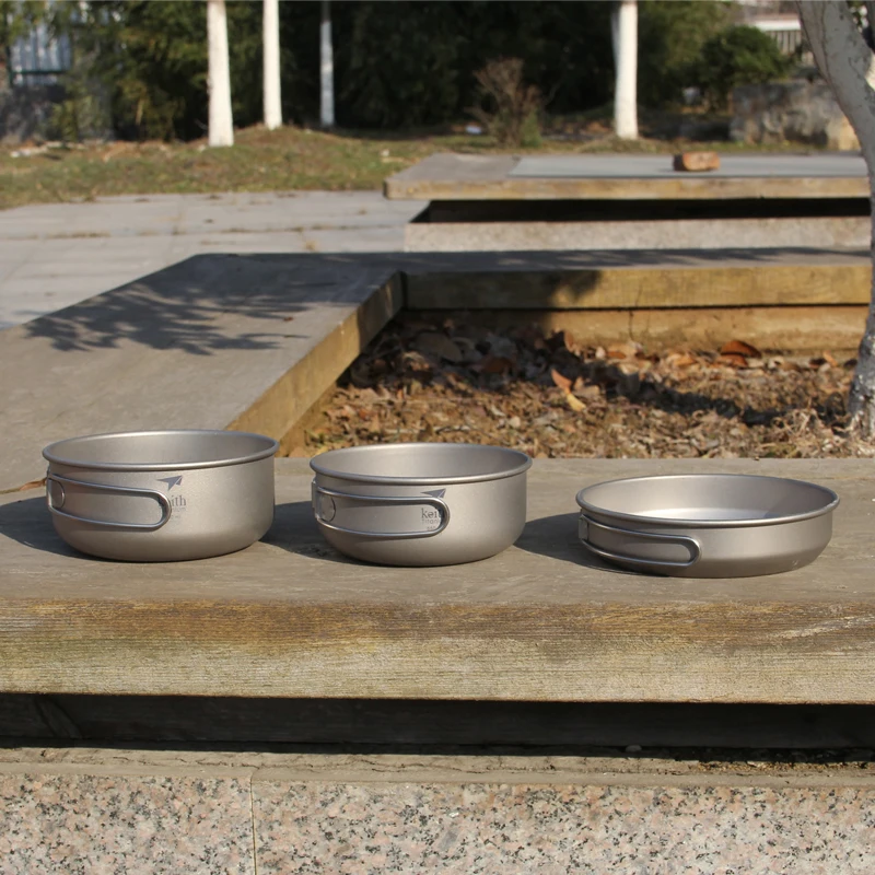 Keith 3PCS Titanium Kookgerei  - Camping Cooking Griddle recensie en prijs