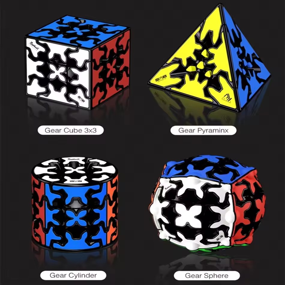 QiYi Gear Cube 3x3x3 Piramide  - Fire Starter Cube recensie en prijs