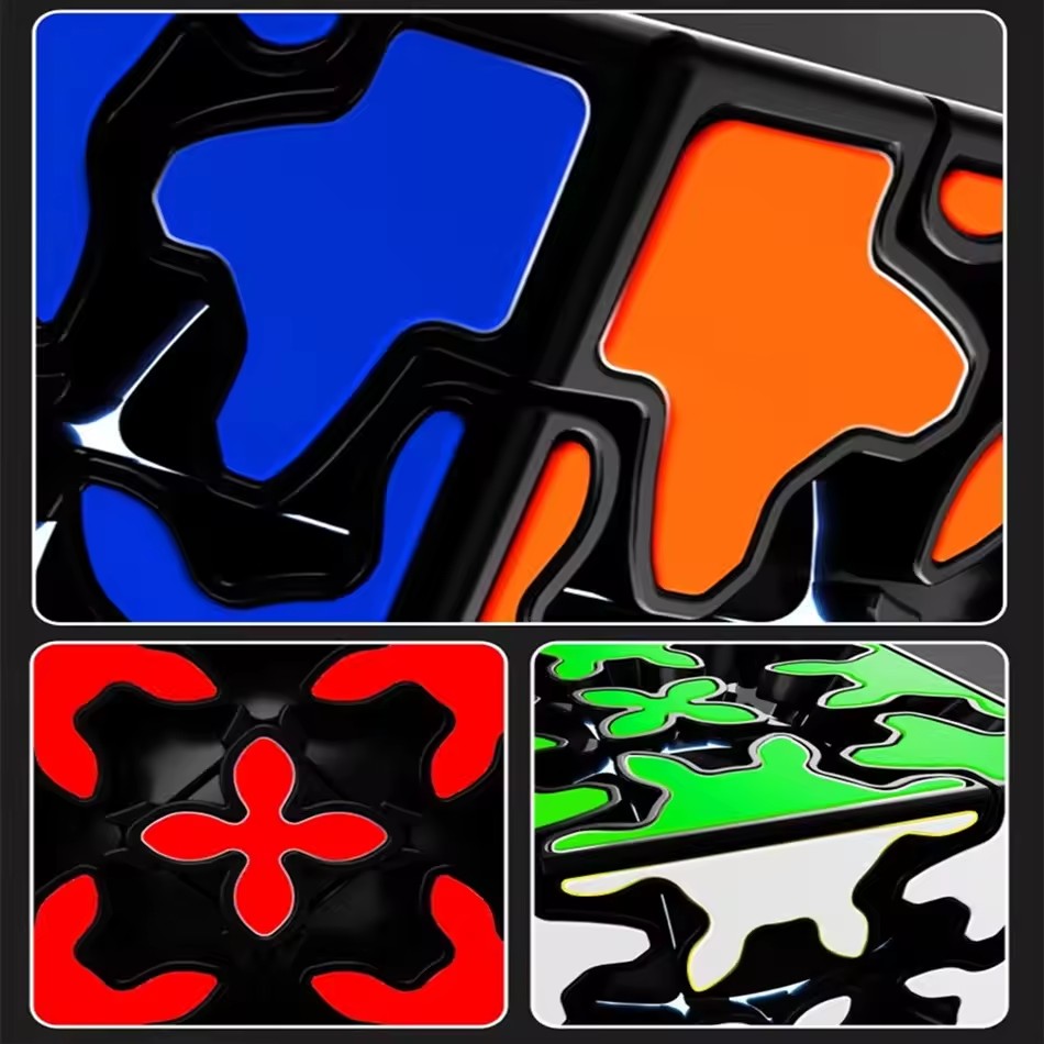 QiYi Gear Cube 3x3x3 Piramide  - Fire Starter Cube recensie en prijs