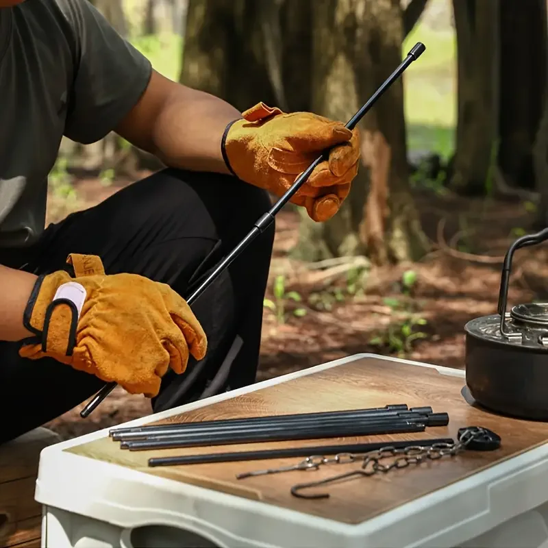 Draagbaar kampeer-kookpot-rek  - Camping Cooking Pot Large recensie en prijs