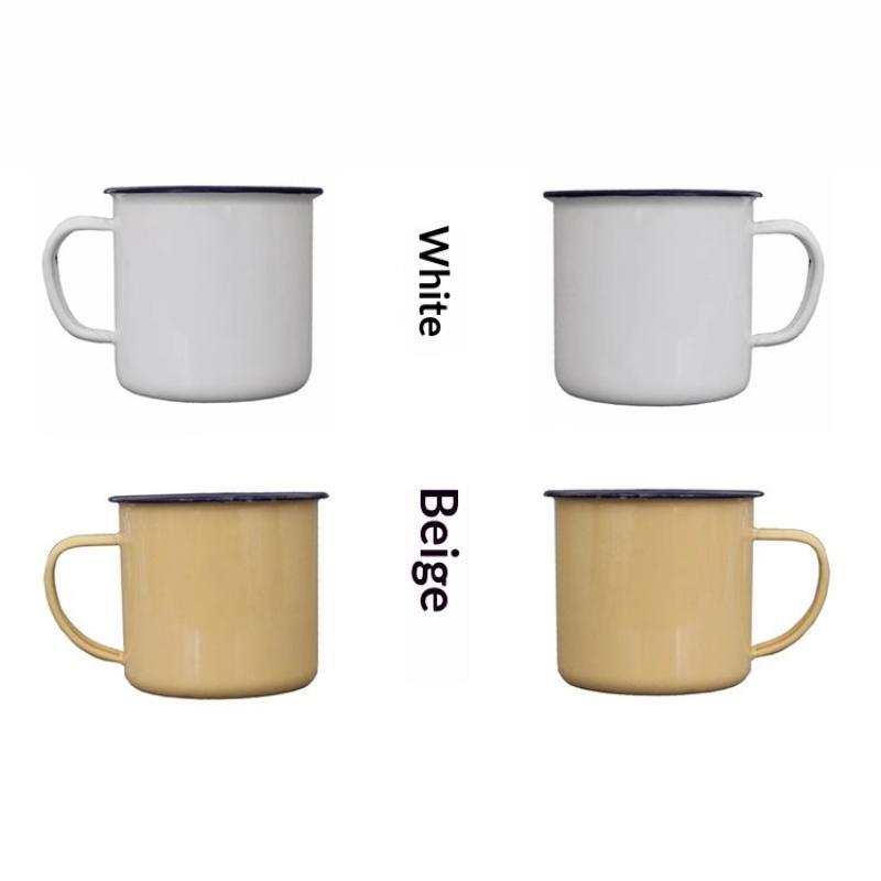 Emaille drinkbekers in meerder - Camping Cooking Pot recensie en prijs