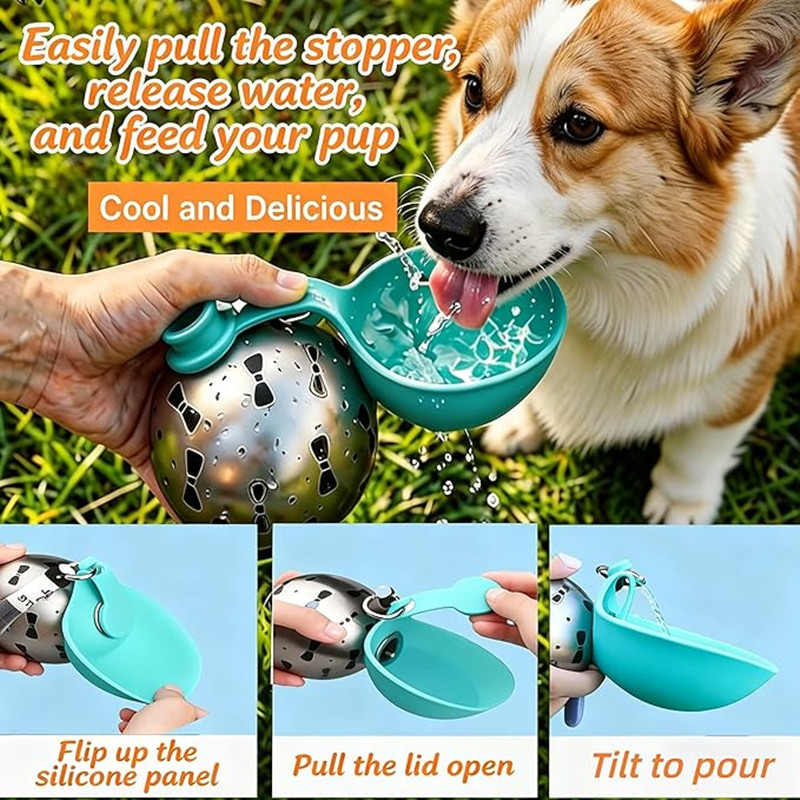 Draagbare hondenwaterfles van  - Camping Cooking Bowl recensie en prijs