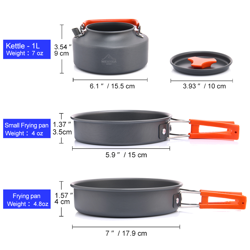 Widea Camping Outdoor Kookgere - Camping Cooking Kitchen Set recensie en prijs