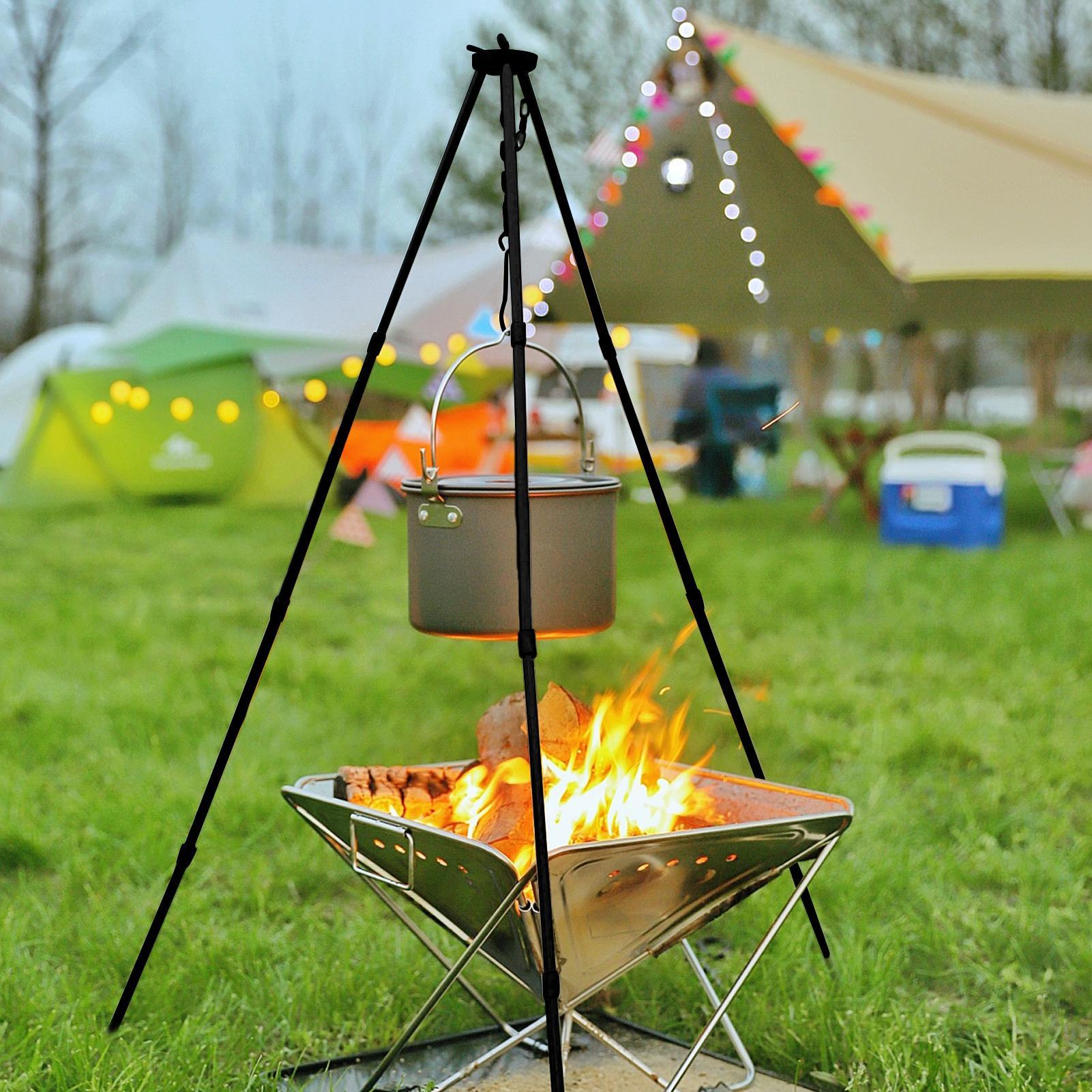 Buiten grote kampvuur-tripod,  - Camping Cooking Pot Large recensie en prijs