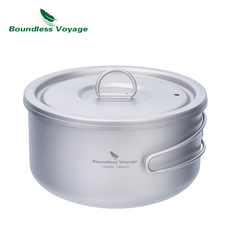 Boundless Voyage Titanium Camp - Camping Cooking Pot recensie en prijs