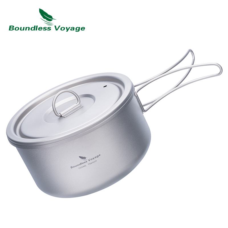 Boundless Voyage Titanium Camp - Camping Cooking Pot recensie en prijs