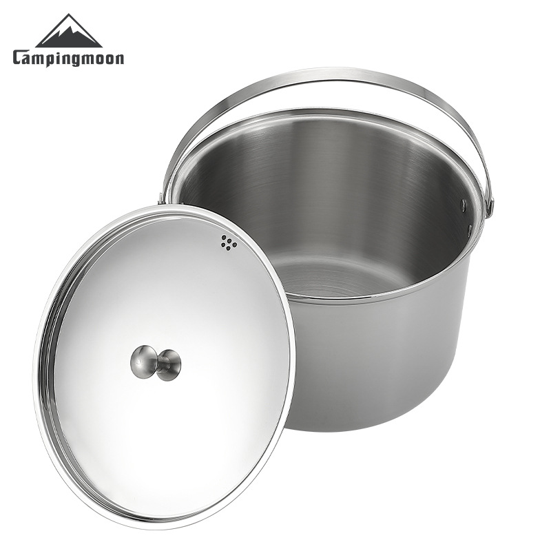 CAMPINGMOON CC-24 roestvrijsta - Camping Cooking Pot Large recensie en prijs