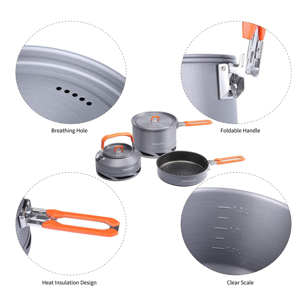 Fire Maple Camping Kookgerei G - Camping Cooking Kitchen Set recensie en prijs
