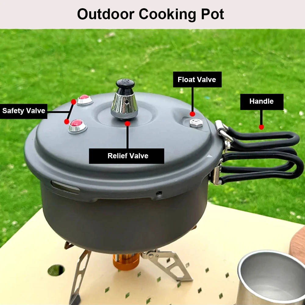 Camping Mini Drukpan, Buitenke - Camping Cooking Pot recensie en prijs