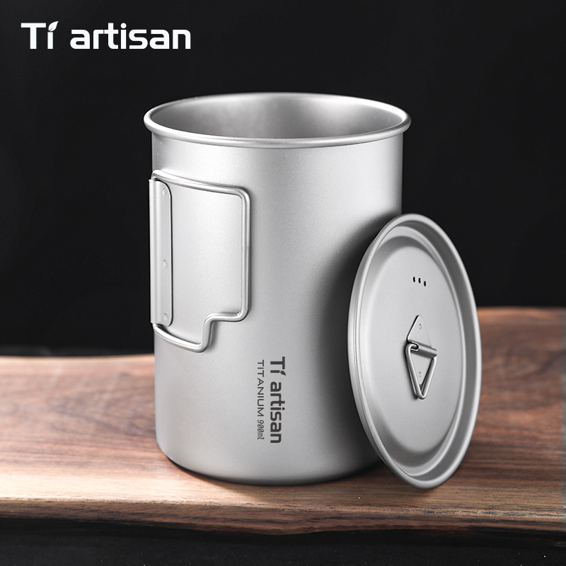Tiartisan 750 ml / 900 ml tita - Camping Cooking Pot Large recensie en prijs