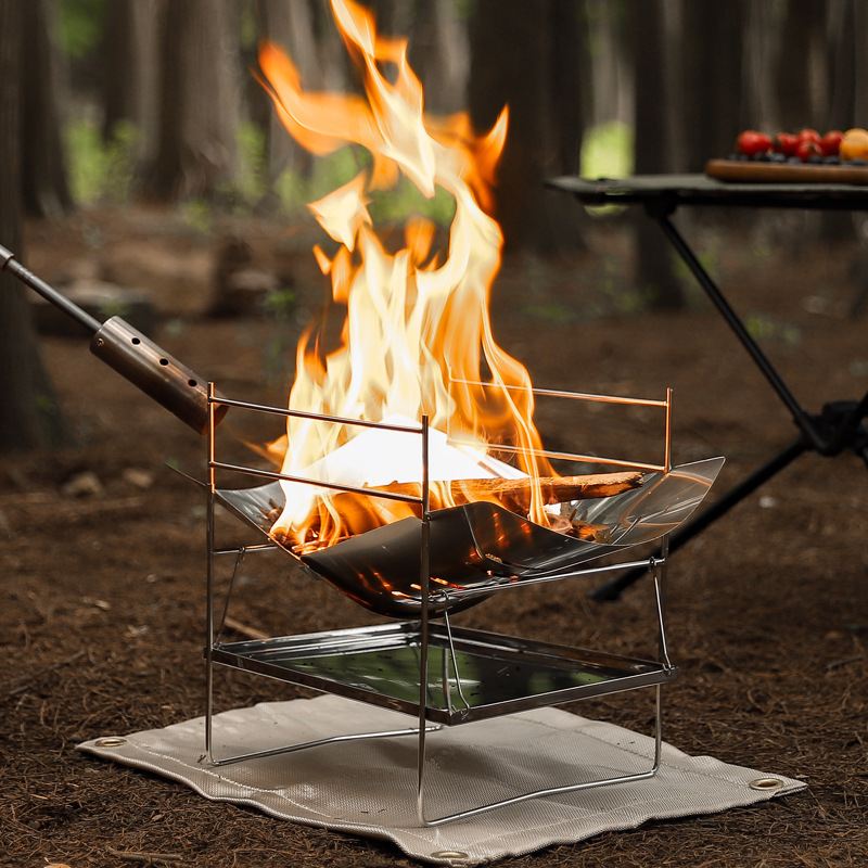 Houtgestookte kampeerkachel Dr - Campfire Cooking recensie en prijs