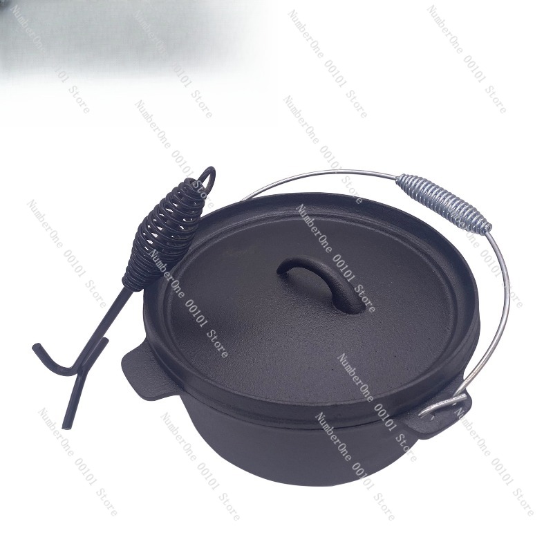 Zware gietijzeren Dutch oven 2 - Camp Dutch Oven Cast recensie en prijs